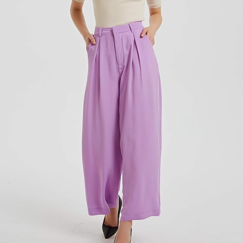High Waist Wide Leg Palazzo Pants